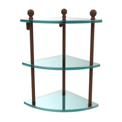 Morosini 3 Piece Triangle Corner Shelf