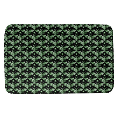 Tapis pour salle de bain arc-en-ciel Leffel
