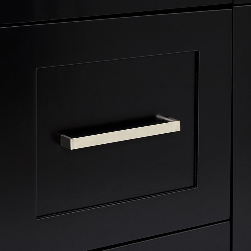 Ensemble de meuble-lavabo double 61 po Abell, Noir