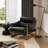 Solid Wood Leisure Lounge Chair-104469917