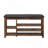 Height-Adjustable Long Rubber Wood Shoe-Changing Bench With Comfortable Seat And Concealed Storage Space-128633044