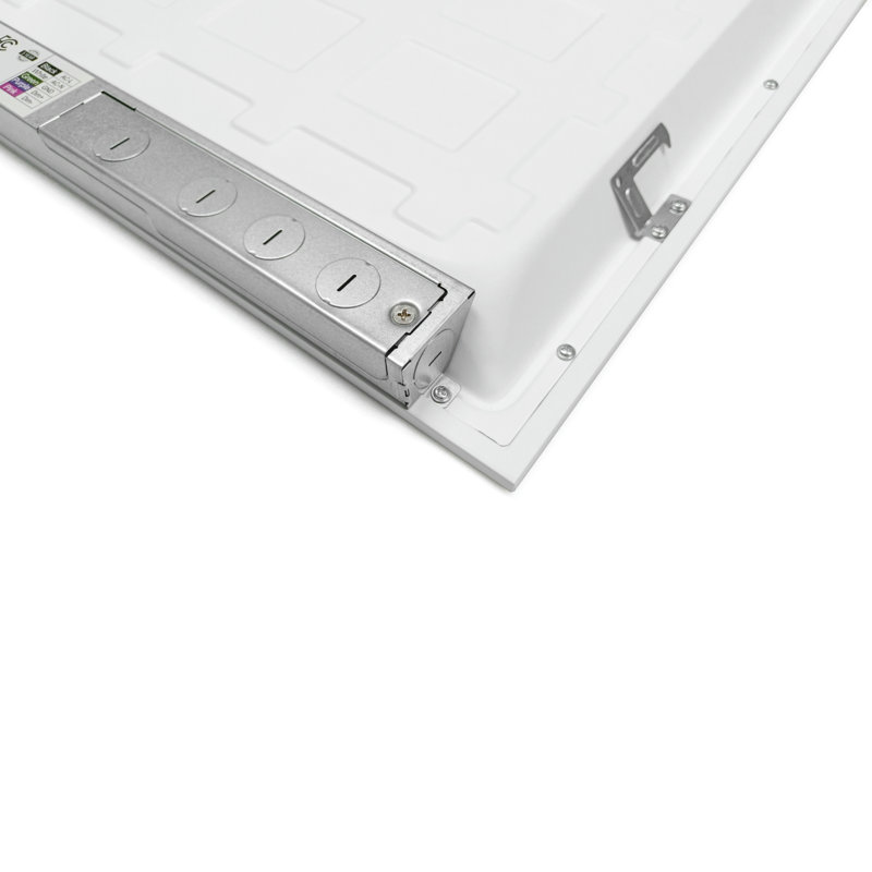 Wattage Adjustable & Color Tunable LED BackLit Flat Panel Light,Set Of 4, 1.38" H x 23.74" W x 23.74"D