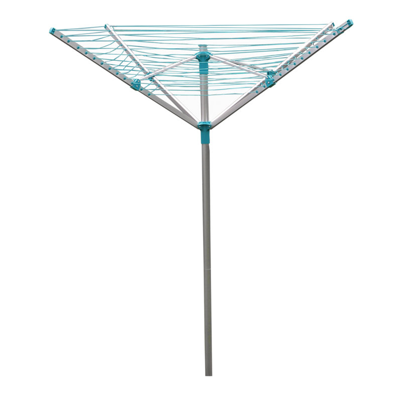 Plastic Rotary / Umbrella Clothesline, 115cm H x 12cm W x 12cm D
