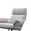 Chaise berçante moderne en rotin