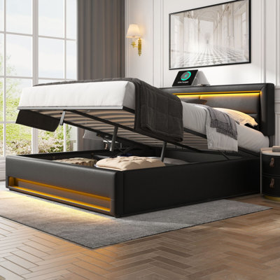 Solid Wood Bed