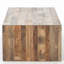 Table basse rectangulaire en bois massif-100833200