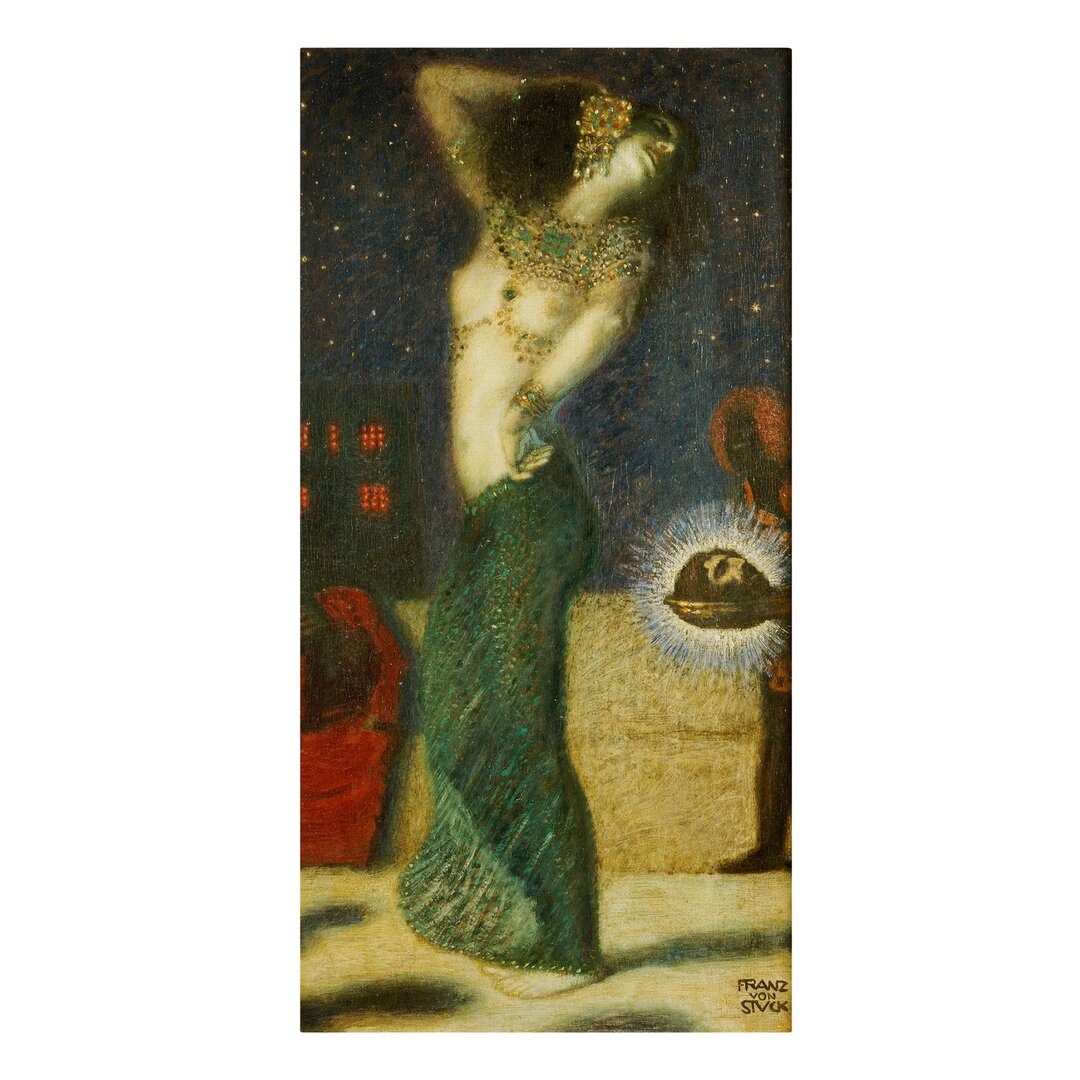 Leinwandbild Tanzende Salome von Franz Von Stuck