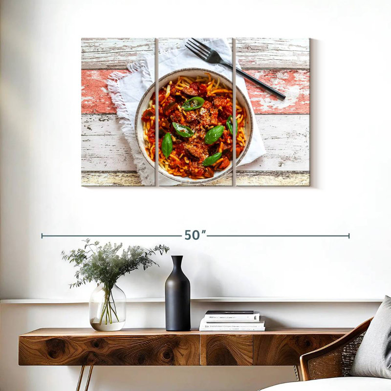 Yarlin Tomato Based Pasta, 24" H x 38" W