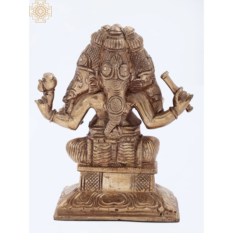 32 formes de la collection Ganapati - Sculptures miniatures en bronze faites à la main, ensemble complet, décoration inspirante de style indou, autel spirituel de table
