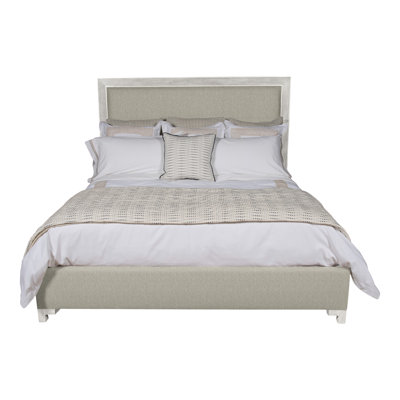 Louise/Lawrence King Upholstered Low Profile Panel Bed