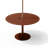 X Table, 48" Circular Dining Table, Charcoal-94952345