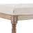 Besednice Linen Upholstered Bench-874561296