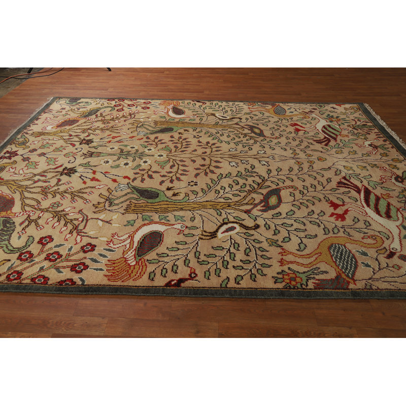 Animals Design Ziegler Oriental Area Rug
