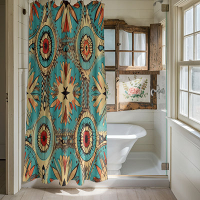 Boho Henna Art - Premium Shower Curtain