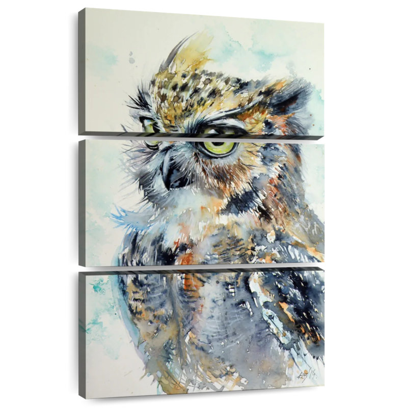 Brampt Proud Owl, 32" H x 20" W