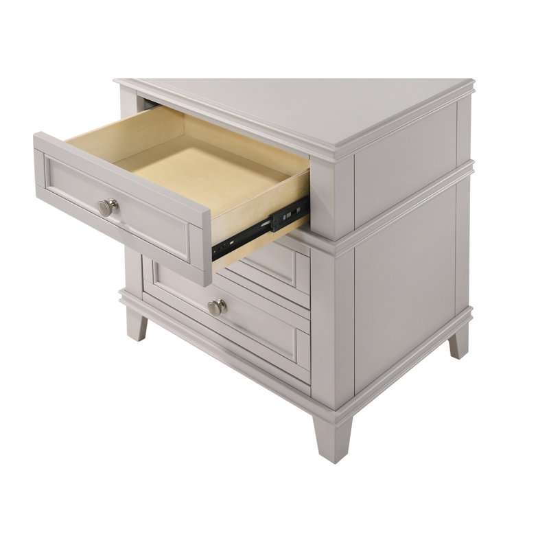Table de chevet 3 tiroirs avec assemblage