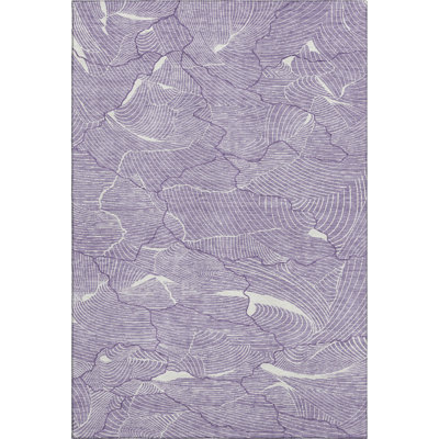Premium Machine Washable Cossette AMF1048 Lines Rug