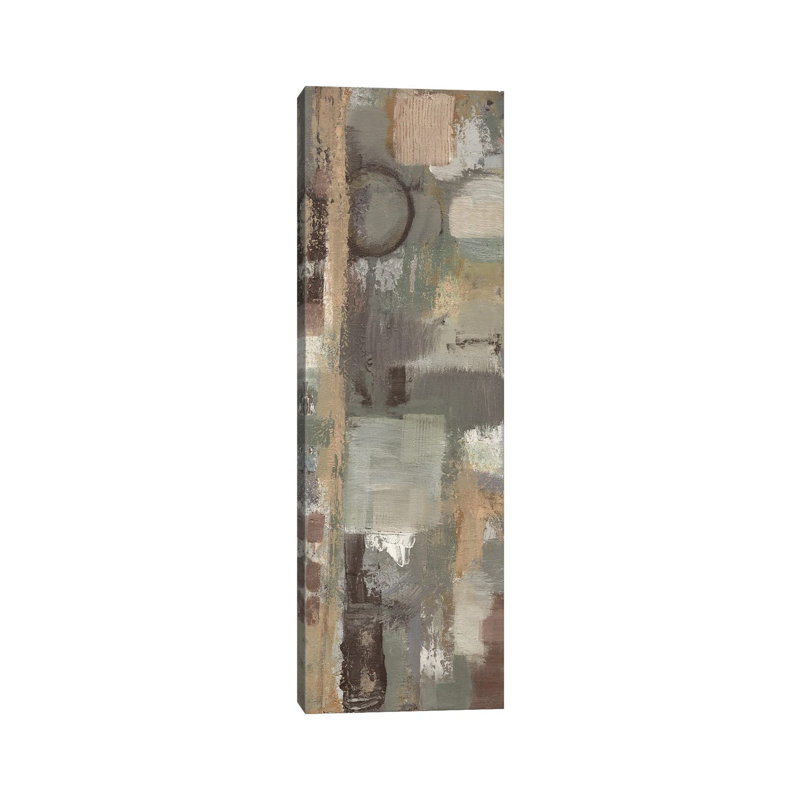 Earthy Stains 3 by Smith Haynes - Wrapped Canvas Panoramic Print, 121.92cm H x 40.64cm W