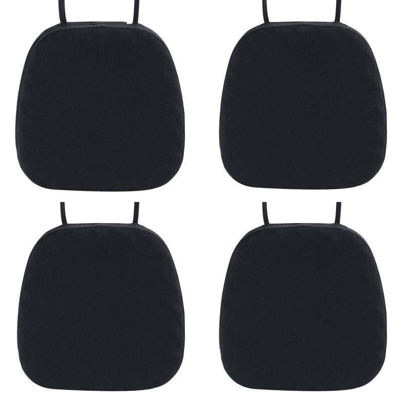 Outdoor 1.5'' Chair Pad, Black