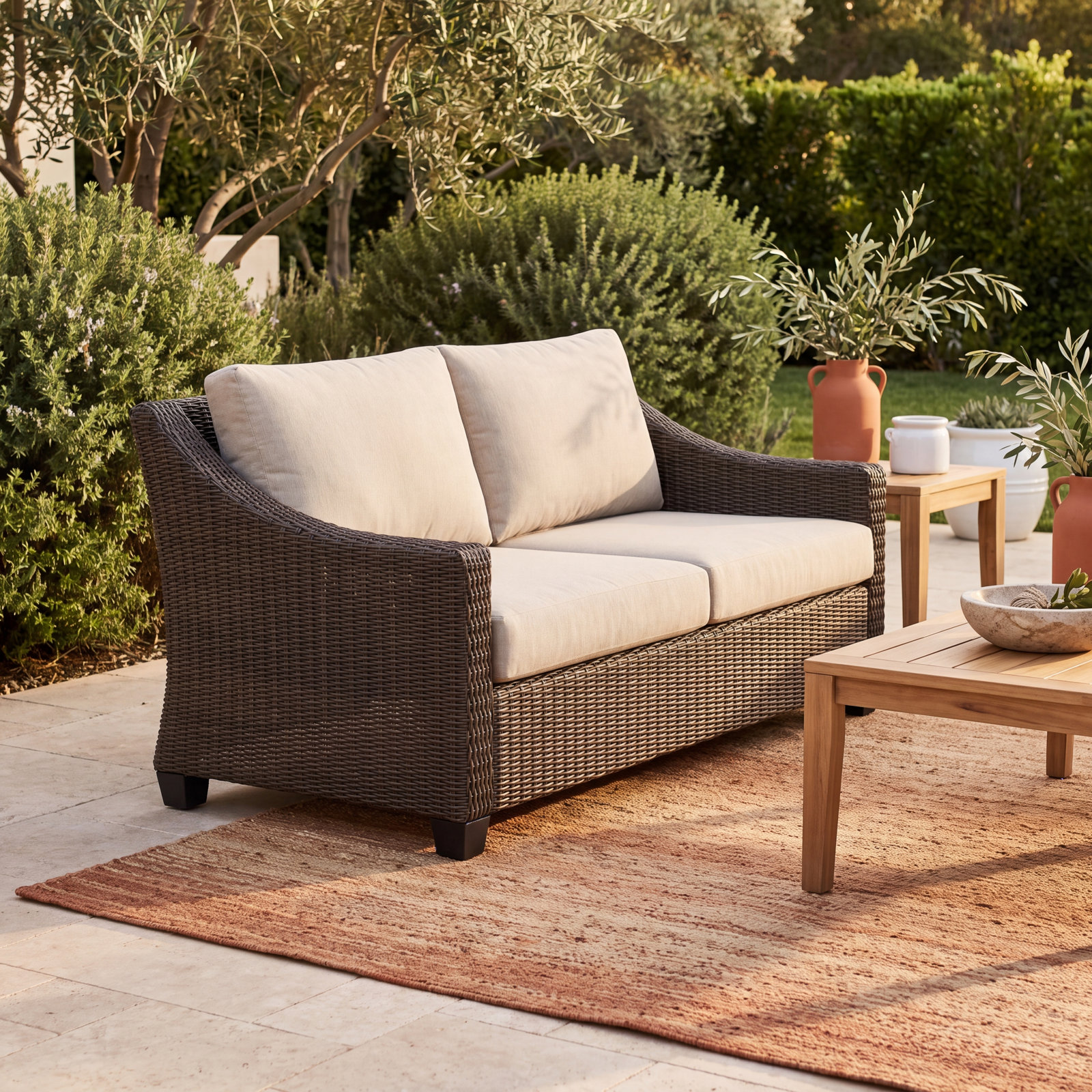 Manhattan 83" Patio Sofa