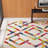 Wool Geometric Indoor Rug-392842385
