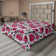 Ambesonne, drap plat floral pivoines, art botanique printanier