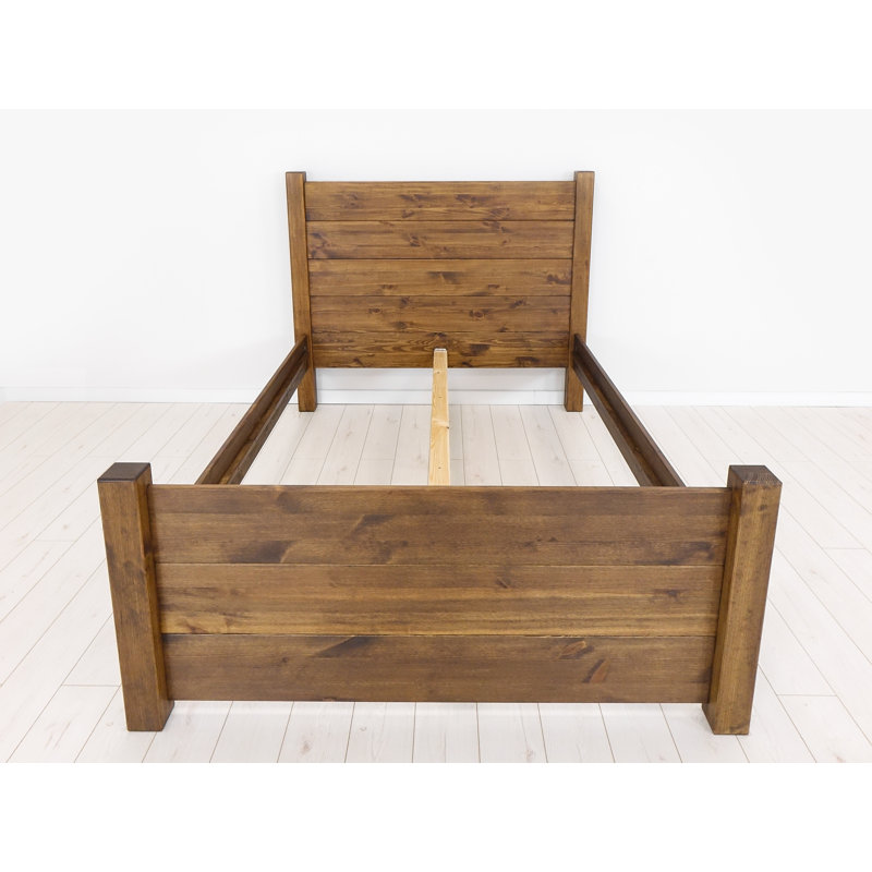Kor Solid Wood Bed, European Kingsize (160 x 200cm)