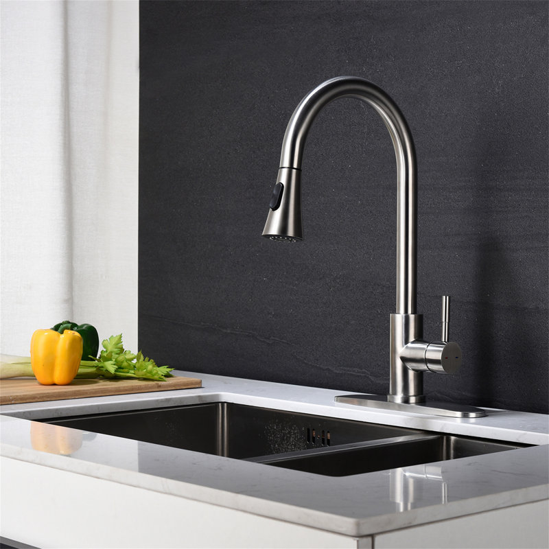 Kitchen Faucet With Pull Out Spraye