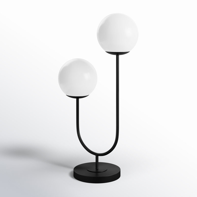 Ruby Metal Table Lamp, Blackened Bronze