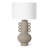 Chandra Metal Table Lamp; Dimensions 17W x 29H x 17D; Uses One Maximum 150 Watt E26 Base Bulb (Not Included)