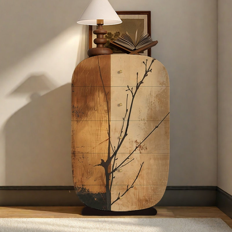 Modern creative drawer accent chest