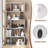 Rufio 62.5" H Manufactured Wood Geometric Bookcase-1204720829