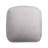 Nertila Mid-Century Modern Solid Handwoven Square Boucle Upholstered Ottoman Pouf-2062000811