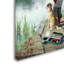 «Waiting for a Bite», reproduction sur toile tendue-21934933