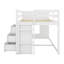 Lit mezzanine avec tiroirs et tablette-555018897