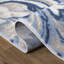 Tapis abstrait bleu / beige Hucklow-532676147