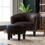 Fauteuil demi-tonneau avec repose-pieds 27,95 po Alverstone-1203471166