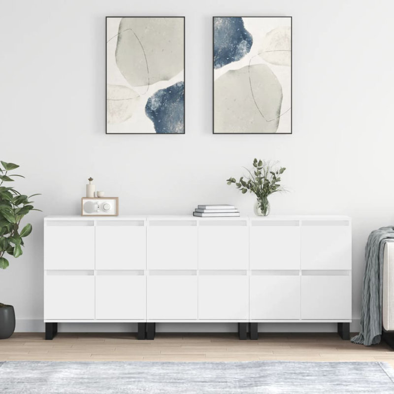 Neleigh 180cm Sideboard, White