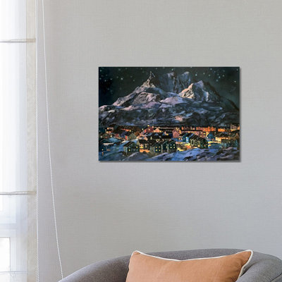 North Under The Starry Peace by Nadezda Stupina - Gallery-Wrapped Canvas Giclée on Canvas