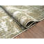 Tapis abstrait en polypropylène vert / gris-1891076883