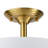 13" Fabric Semi Flush Mount-91406424