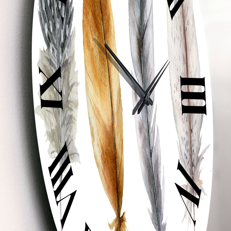 Horloge murale bohème et éclectique Boho, Petit