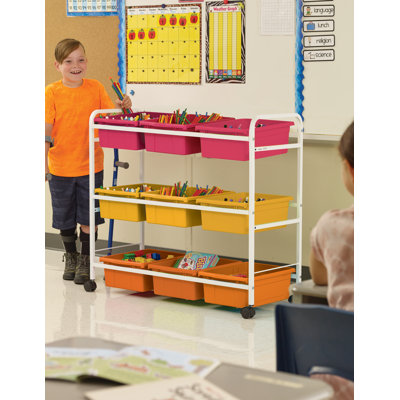Metal Teaching Cart