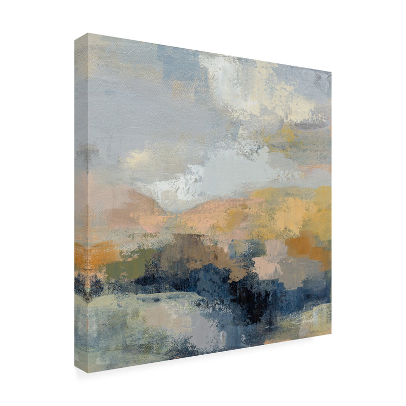 Dusk II, 14" H x 14" W x 2" D