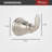 Avalon Robe Hook in Brushed Nickel-2772608