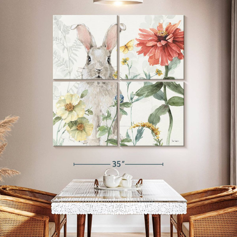 Brampt Spring Meadow I, 50" H x 50" W