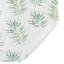  Rideau de douche simple Palm Leaf