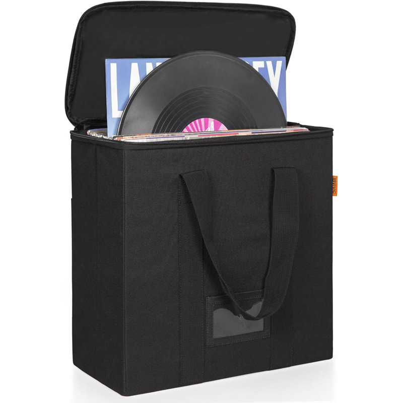 Étui de rangement en vinyle pour étui de vinyle 7/10/12 pouces
