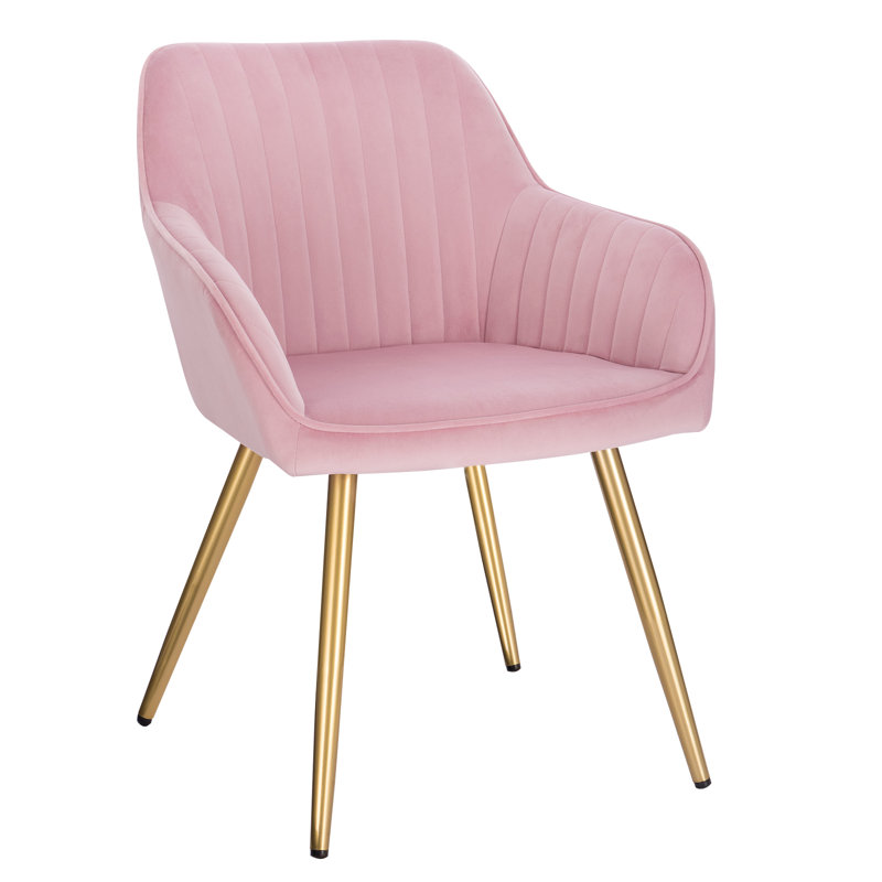 Pelham Upholstered Chair, Pink