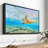 Turtle Dive Canvas Print-102860505